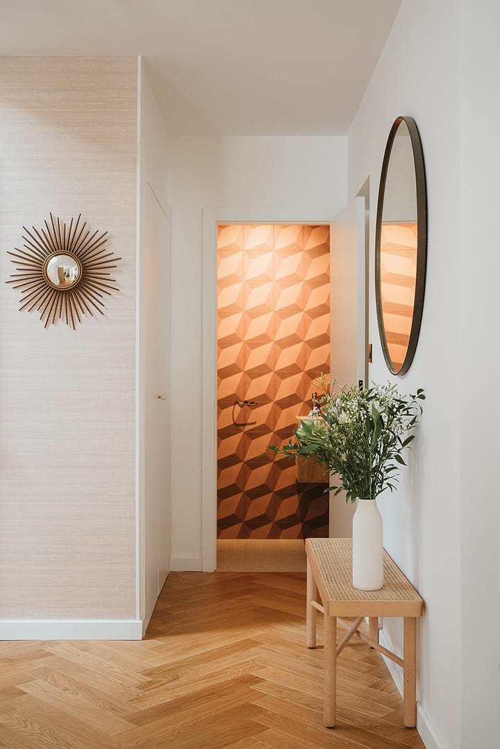 noesis-paradis-parquet-chevron-motif-geometrique-miroir-sorciere