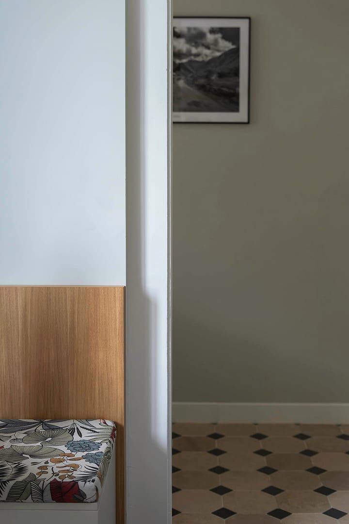 banquette-cuisine-motif-tissu-chêne